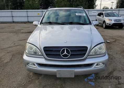 2002 Mercedes-Benz Ml 320 from USA, damaged, VIN 4JGAB54E22A344570